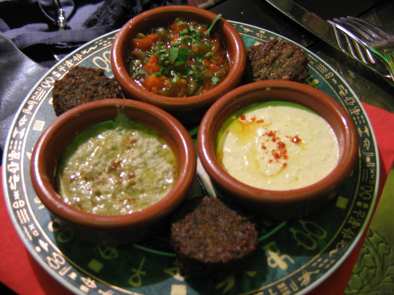mezze falafel